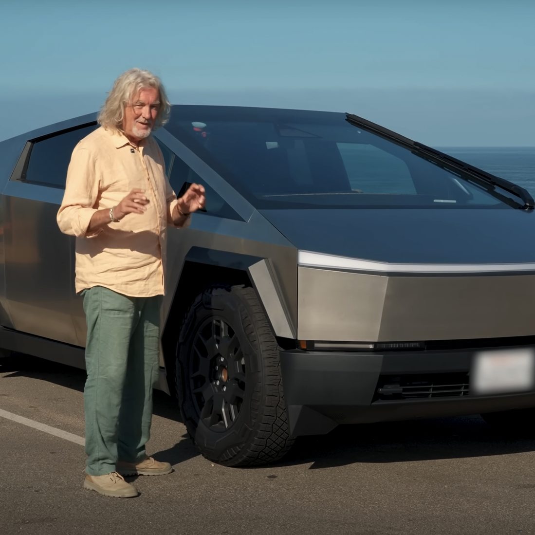 James May reviews the Tesla Cybertruck